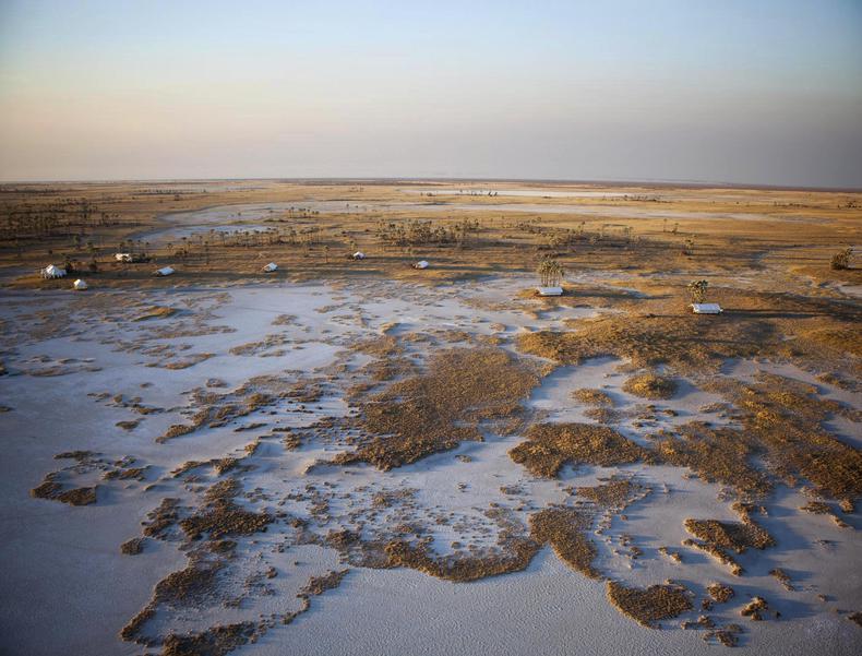 Makgadikgadi salt pans, Botswana