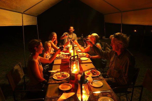 Dining tent - Letaka Tented Camp