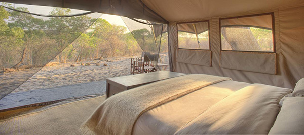 Tent interior - 8 Night Botswana Highlights Mobile Safari