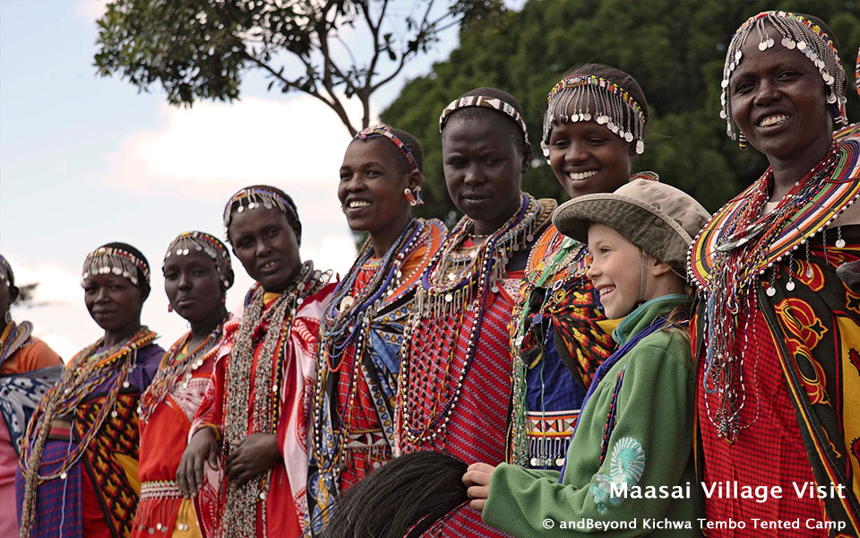 Maasai Village Visit - andBeyond Kichwa Tembo Tented Camp, Kenya
