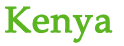 Kenya Text Logo