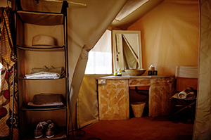 Bathroom - Serengeti Lamai Mobile Camp - Northern Serengeti, Tanzania