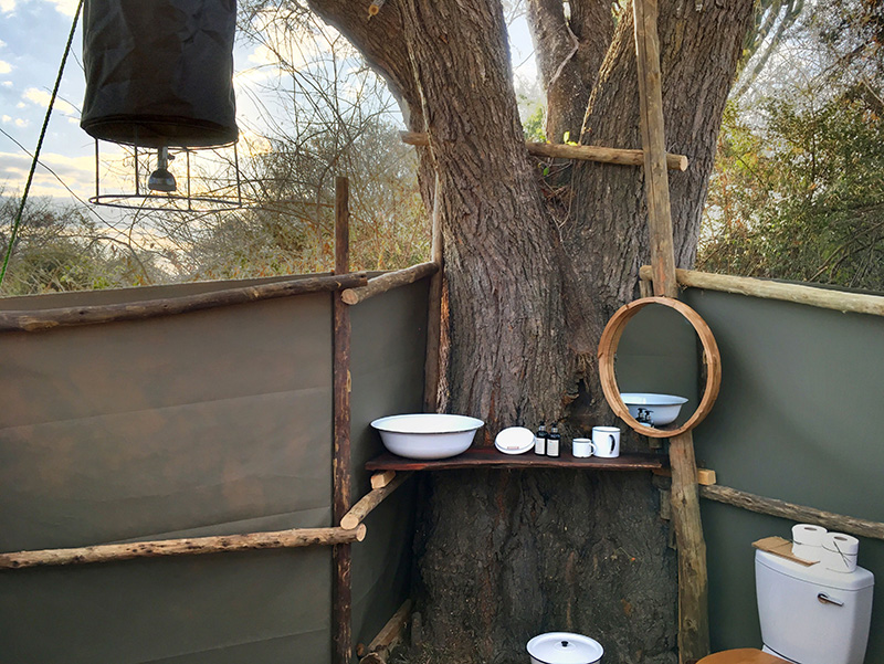 Bathroom - Ntemwa-Busanga Camp in Kafue National Park, Zambia
