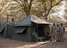 Botswana Highlights Expedition - Tent