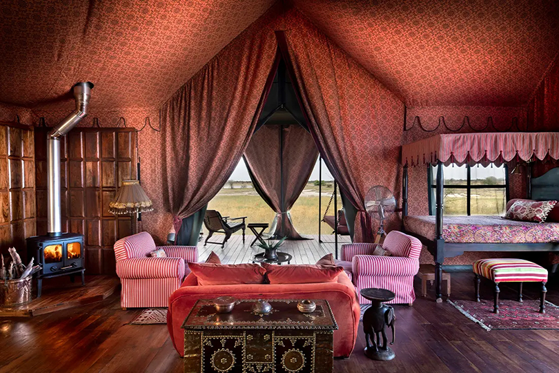 Bedroom - Jack's Private Camp - Makgadikgadi Pans, Botswana