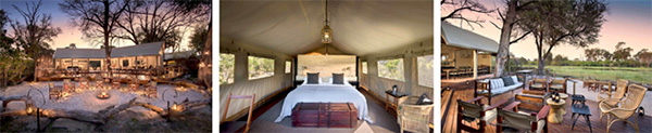 Khwai Tented Camp in Khwai Concession in Botswana