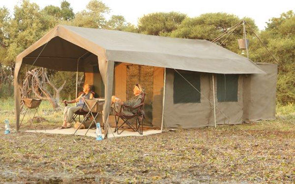 Tent exterior - Letaka Tented Camp