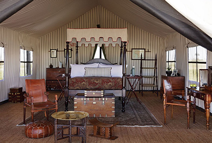 Bedroom - San Camp - Makgadikgadi Pans National Park Botswana