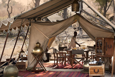 Selinda Explorers Camp - Selinda Reserve - Botswana Tented Safari Camp