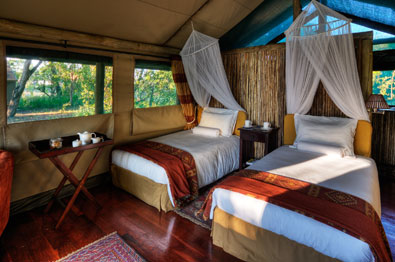 Shinde Camp - Okavango Delta - Botswana Safari Lodge
