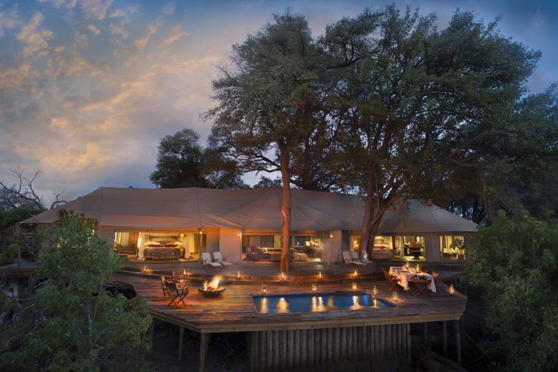 Zarafa Dhow Suites - Selinda Reserve - Botswana Luxury Safari Camp