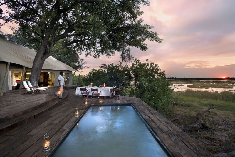 Zarafa Dhow Suites - Selinda Reserve - Botswana Luxury Safari Camp