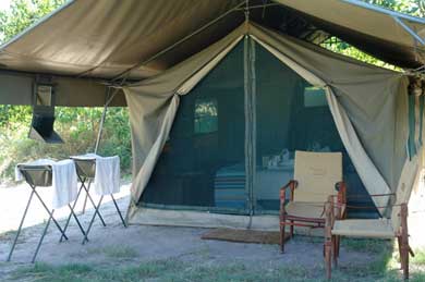 Saile Tented camp - Linyanti Reserve - Botswana Safari Tented Camp