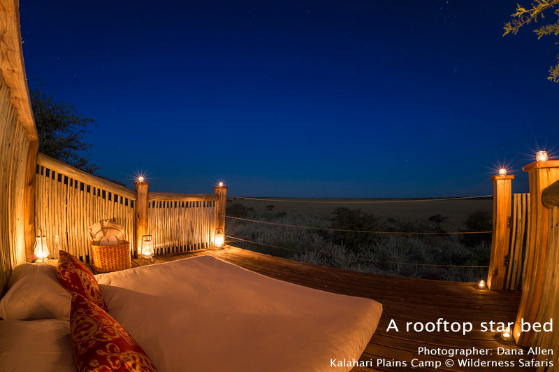 Star bed - Kalahari Plains Camp