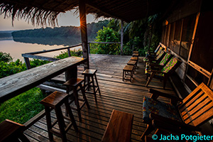 Sangha Lodge in Dzangha-Sangha National Park