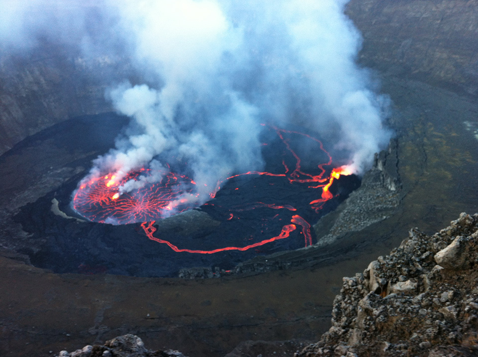 Nyiragongo Volcano in DRC