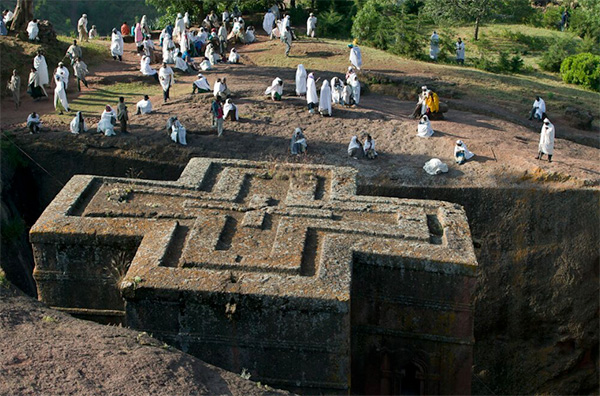 Timkat Festival in Lalibela, Ethiopia