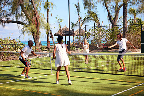 Tennis - Thanda Island - Tanzania