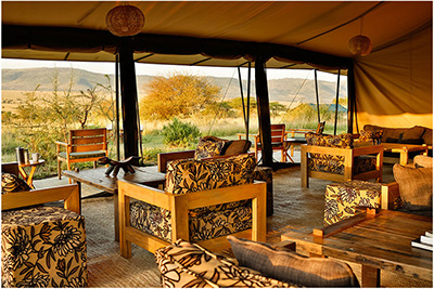 Kiota Camp in Serengeti, Tanzania