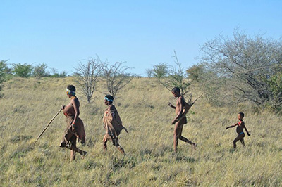 Zu’hoasi people of the Western Kalahari