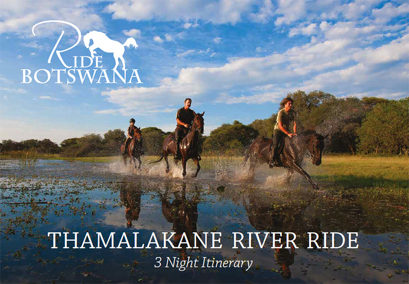 3 Nights Thamalakane River Horse Ride
