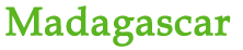 Madagascar Text Logo