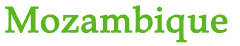 Mozambique Text Logo