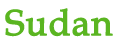 Sudan Text Logo