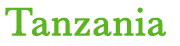 Tanzania Text Logo