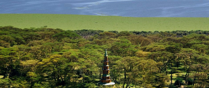 Hippo Point: Dodo's Tower - Lake Naivasha - Kenya Safari Lodge