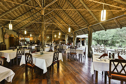 Dining area - Karen Blixen Camp - Maasai Mara, Kenya