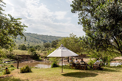 Game viewing - Karen Blixen Camp - Maasai Mara, Kenya