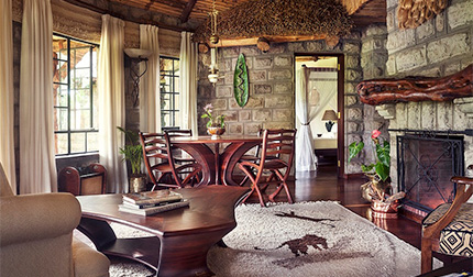 Living area - Ol Jogi Private Wildlife Conservancy - Northern Laikipia, Kenya