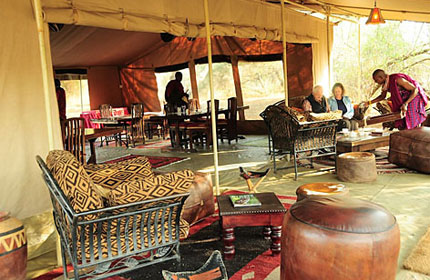 Porini Amboseli Camp - Amboseli National Park - Kenya Safari Adventure Camp