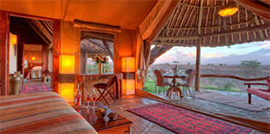 Tortilis Camp in Amboseli