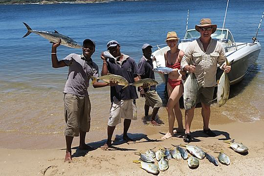 Light sport fishing excursion in Manafiafy
