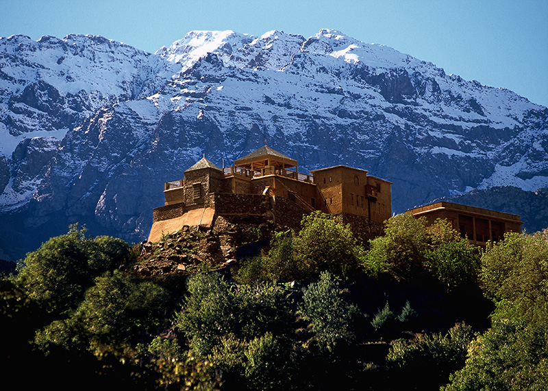 Kasbah Du Toubkal in Toubkal National Park, Morocco