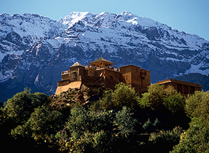 Kasbah du Toubkal in Toubkal National Park, Morocco