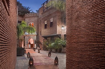 Entrance - La Sultana Marrakech, Morocco