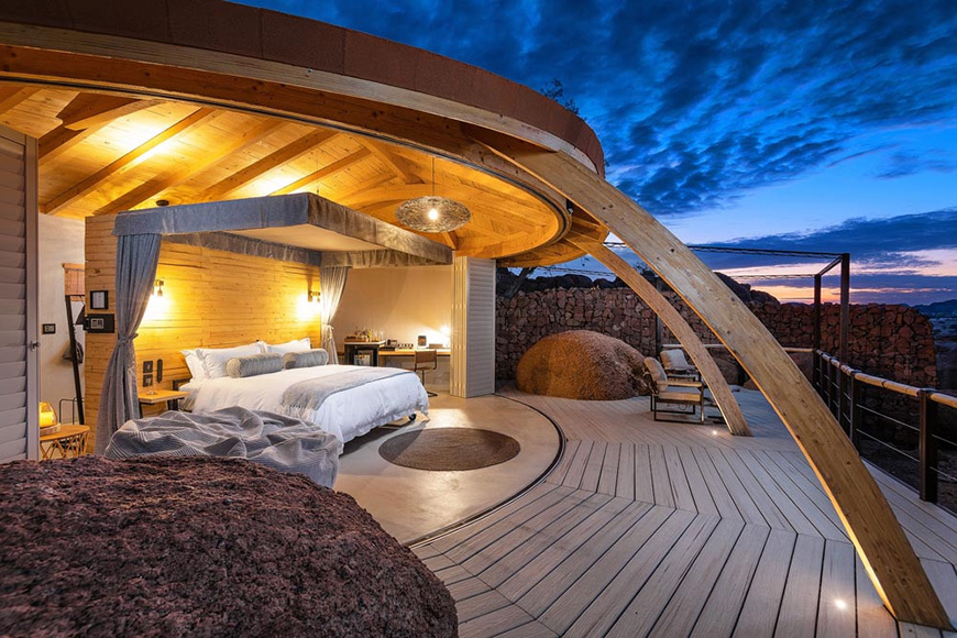 Bedroom - Camp Onduli Ridge, Namibia