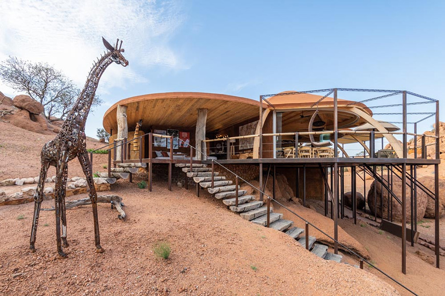 Communal area - Camp Onduli Ridge, Namibia