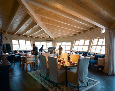 Dining area - Shipwreck Lodge - Skeleton Coast, Namibia