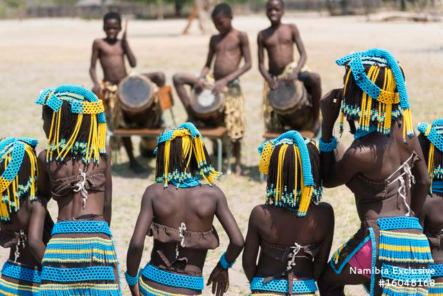 Cultural activities - Xaudum Lodge - Khaudum National Park, Namibia