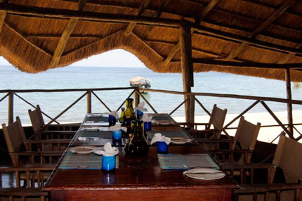 Kungwe Beach Lodge - Mahale Mountains National Park, Lake Tanganyika - Tanzania Island Lodge