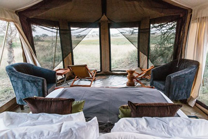 Namiri Plains Camp - Serengeti National Park - Tanzania Safari Camp