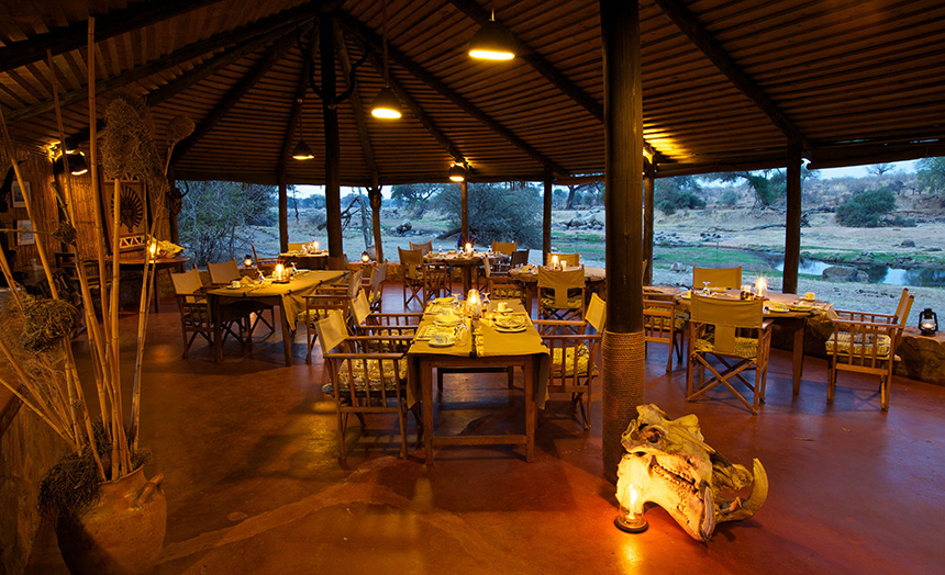 Dining area - Ruaha River Lodge