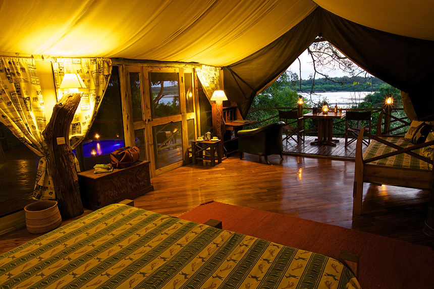 Family Suite - Rufiji River Camp - Safari Camp in Selous Game Reserve, Tanzania