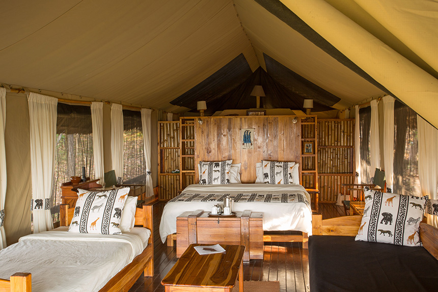 Family tent - Vuma Hills Tented Camp