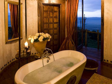 Ngorongoro Crater Lodge - Ngorongoro Conservation Area - Tanzania Luxury Safari Lodge