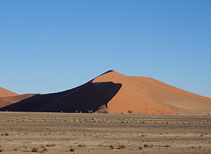 Sand dune in Sossosvlei, Namibia